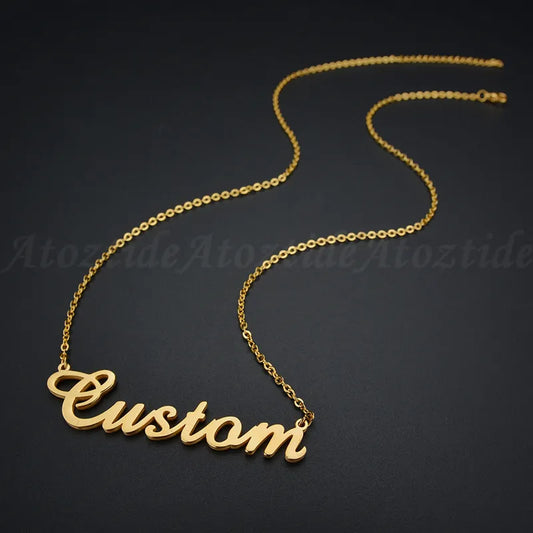 Customized Stainless Steel Name Necklace